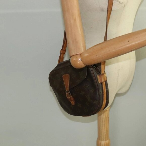 LOUIS VUITTON Monogram Jeune Fille MM Shoulder Bag - Picture 1 of 16